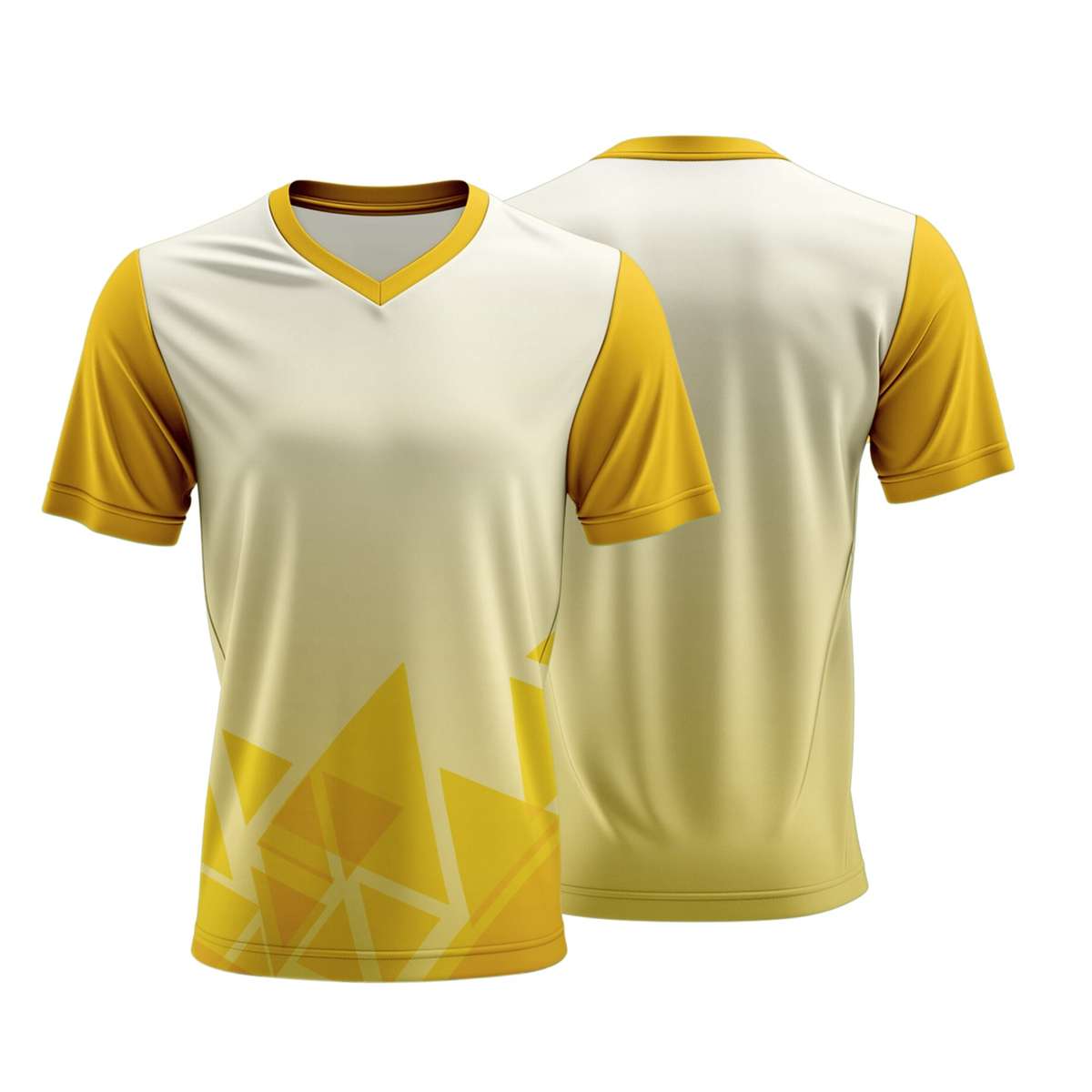 Unisex Dye Sublimated Short Sleeve V-Neck T-Shirt | Interlock | Corporate Design
