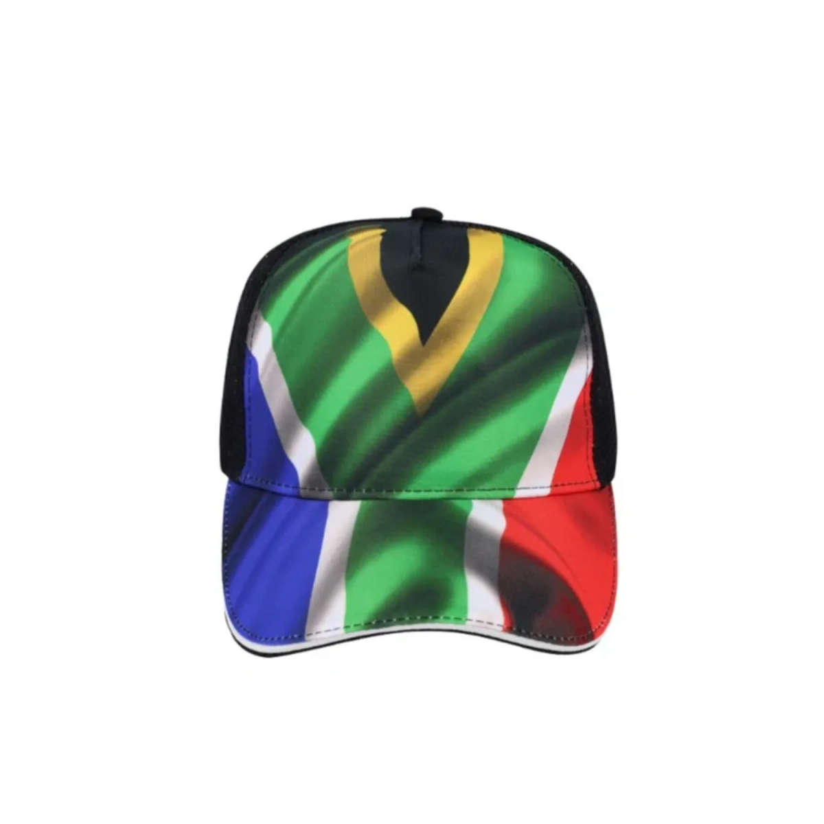 SA Flag Trucker Cap | 5-Panel Structured Cap