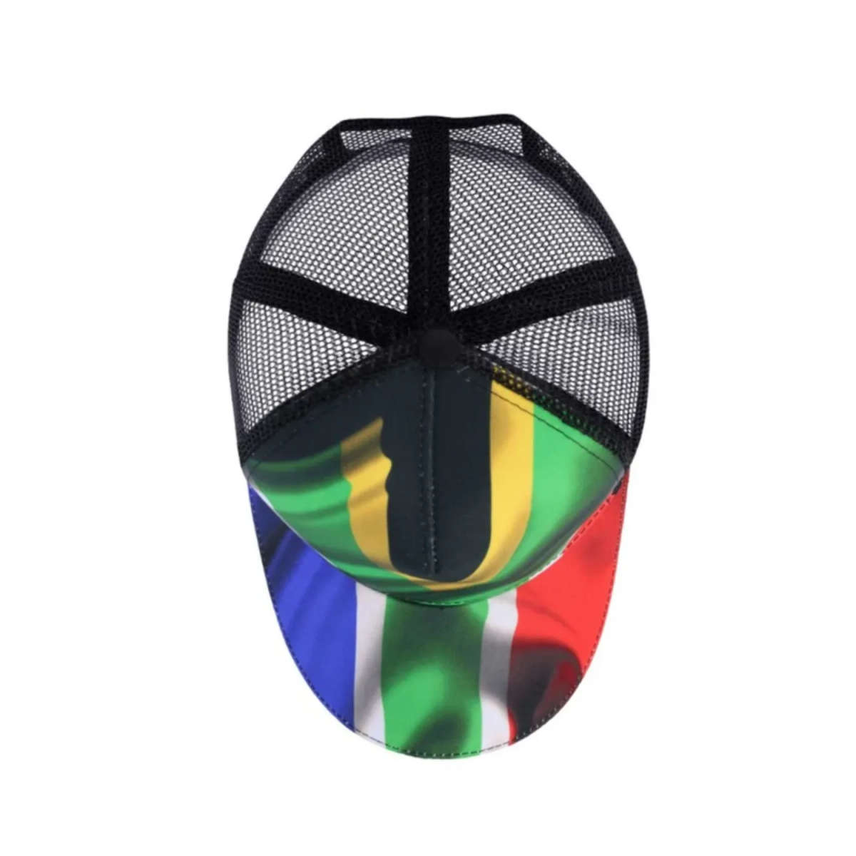 SA Flag Trucker Cap | 5-Panel Structured Cap