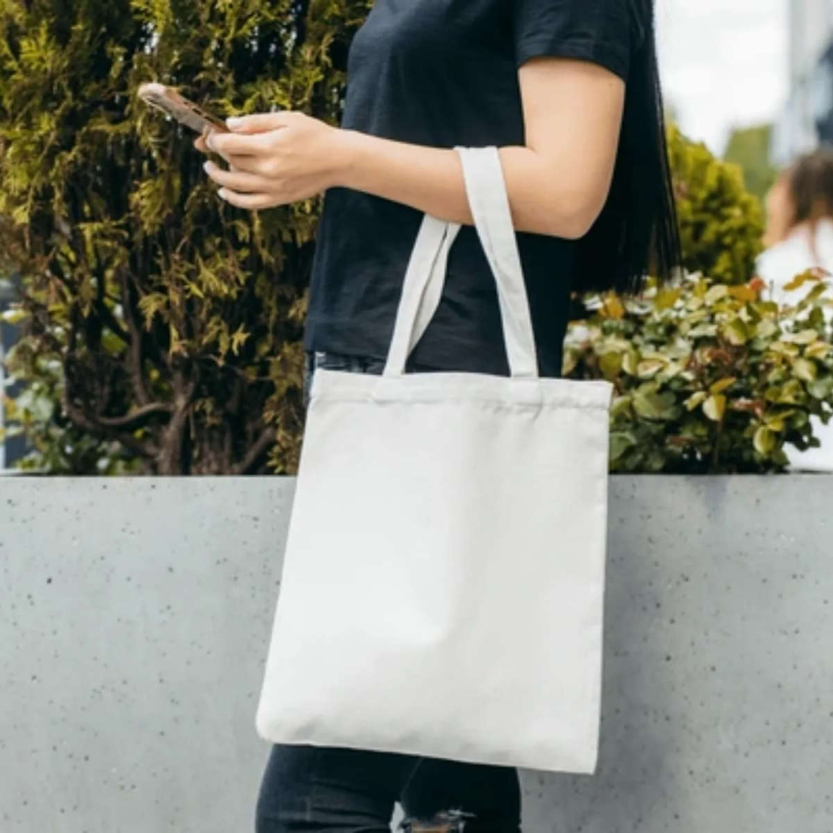 Tote Bag - Blank 250gsm Poly Cotton for Printing