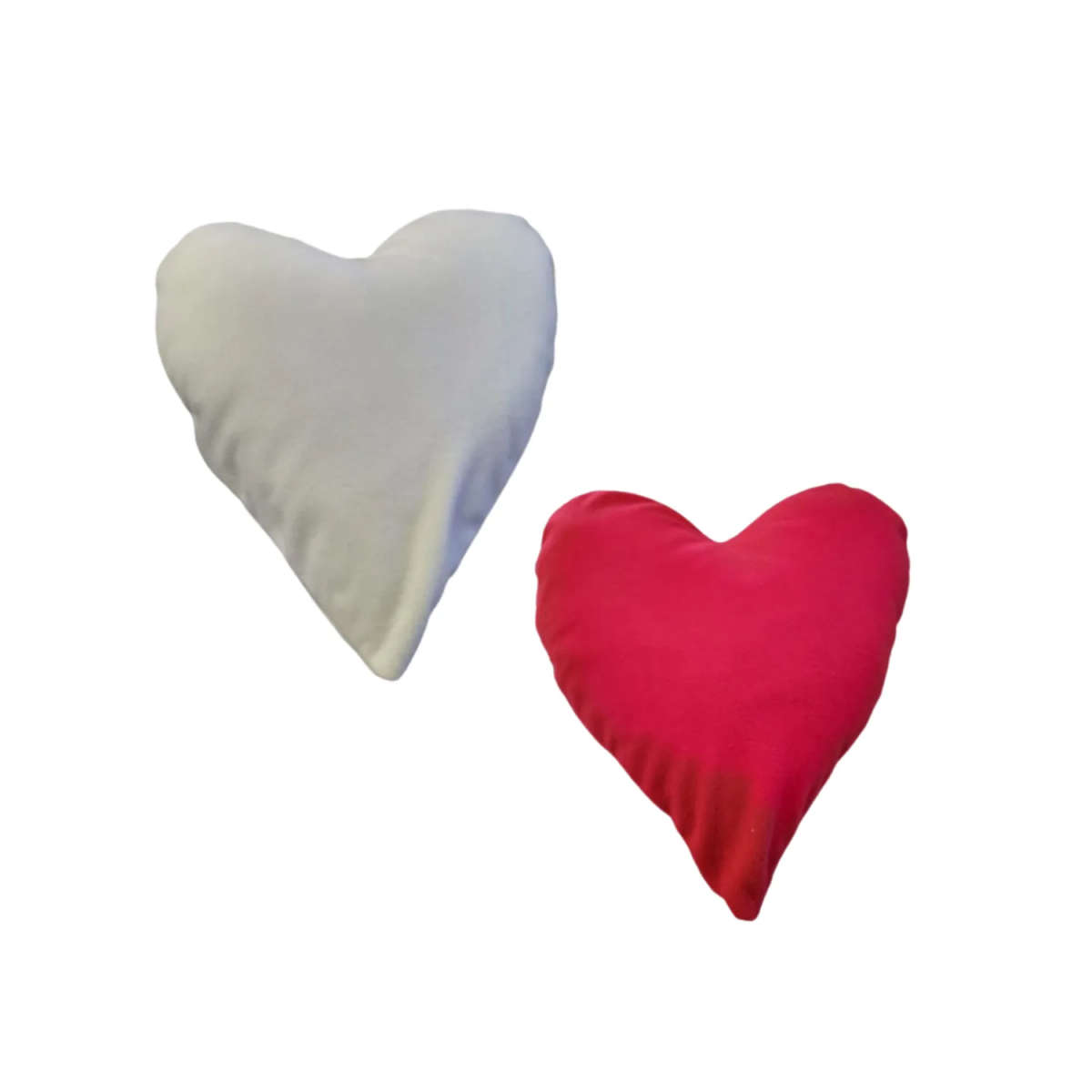 Heart Shape Cushions Cover - Soft Touch Red