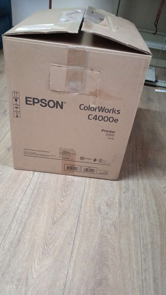 Epson ColorWorks C4000 Colour Label Printer  Industrial Inkjet Label Printer