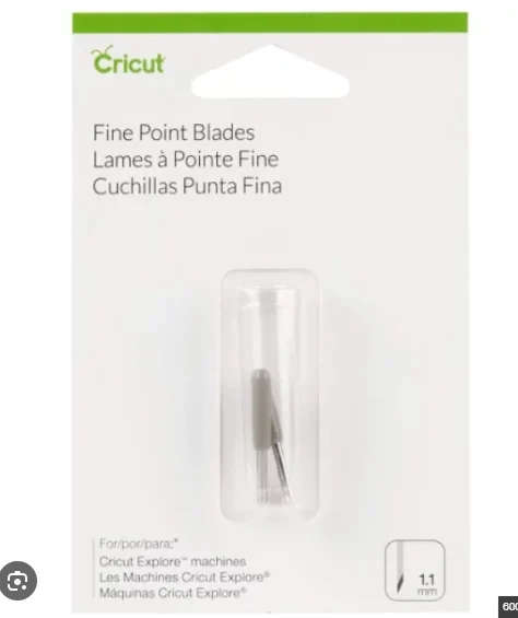 Cricut Explore/Maker Fine-Point Replacement Blades 2-Pack