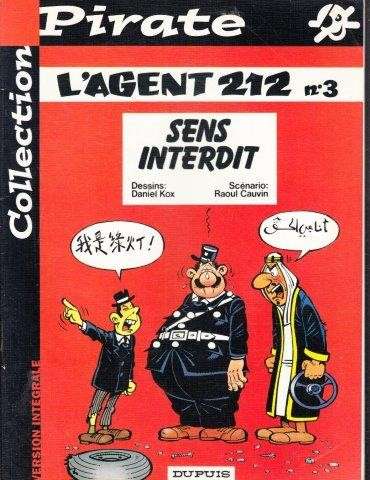 L'Agent 212 No. 3 Sens Interdit - Cauvin, Raoul 0.20kg