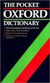 The Pocket Oxford Dictionary of Current English - Fowler 0.45kg