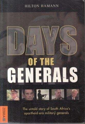 Days of the Generals - Hamann, Hilton 0.80kg