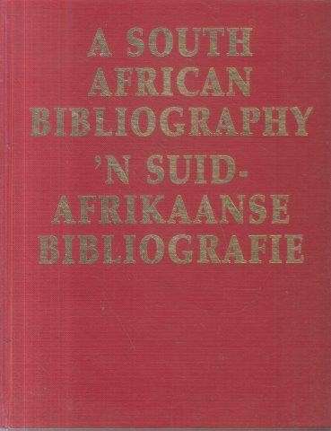 South African Bibliography to the year 1925, Vol 6 Subject and Title Index ONLY - Rossouw, Fransie (