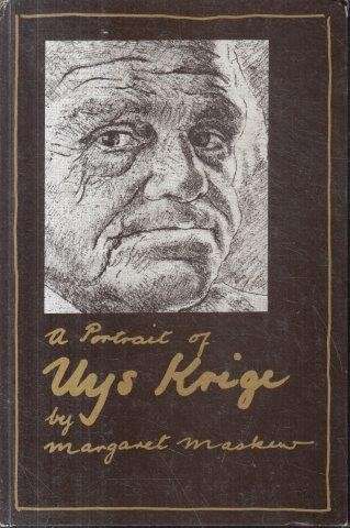 A Portrait of Uys Krige (Signed) - Maskew, Margaret 0.40kg