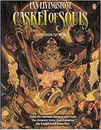 Casket Of Souls (Puffin Adventure Gamebooks) - Livingstone, Ian & McCaig, Iain 0.20kg