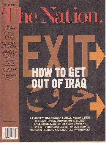 The Nation Volume 278, Number 20 May 24, 2004