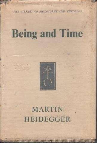 Being and Time (1962 First English Edition, Hardcover) The Library of Philosophy and Theology
