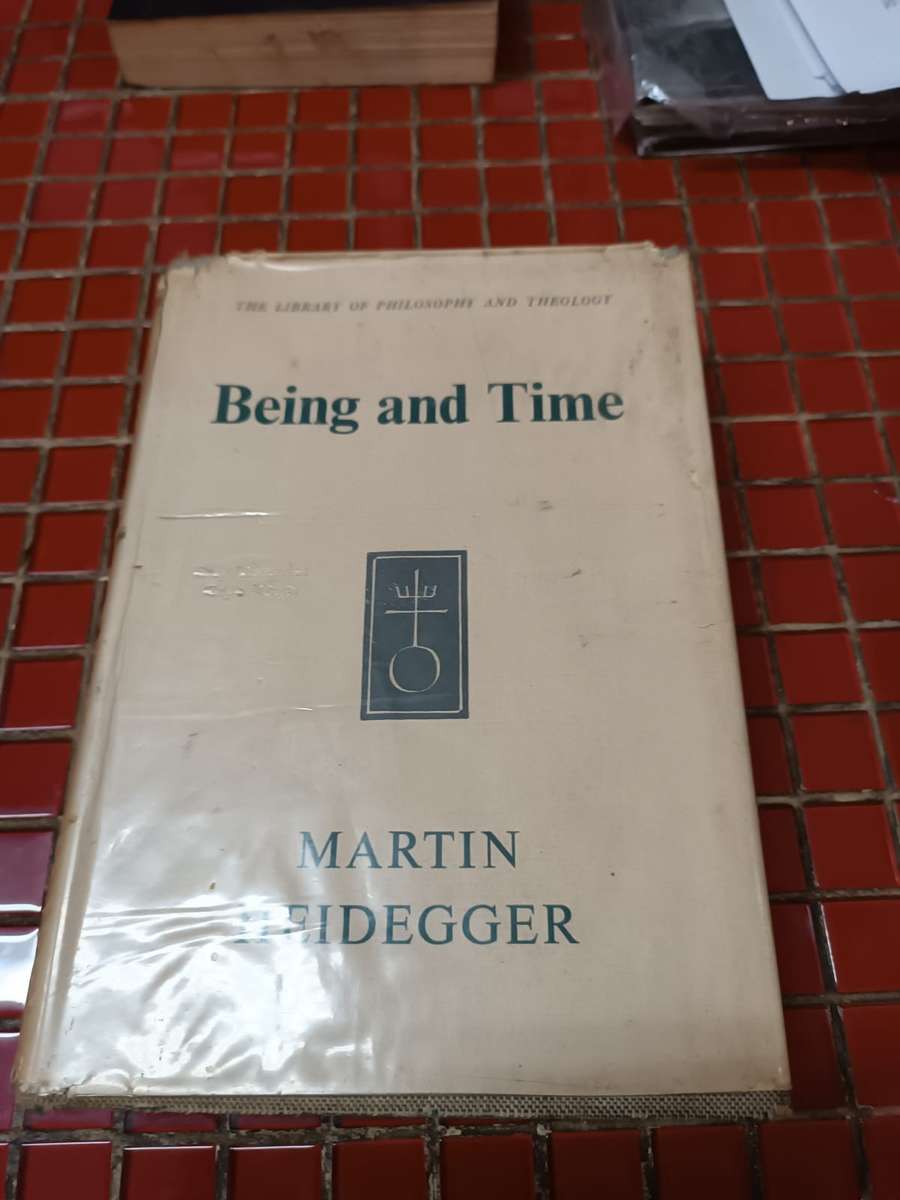 Being and Time (1962 First English Edition, Hardcover) The Library of Philosophy and Theology