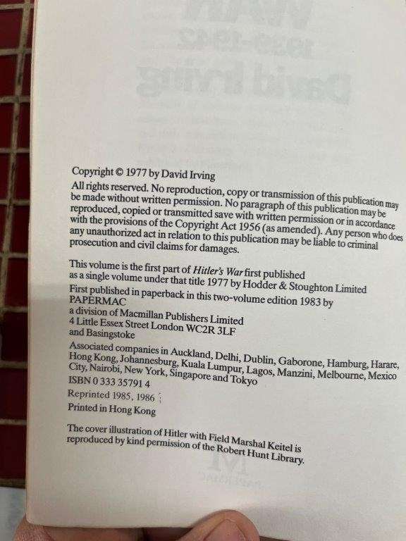 Hitler`s War: 1939-42 - Irving, David