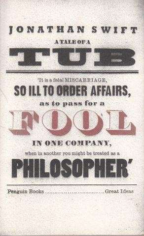 Penguin Great Ideas : A Tale Of A Tub - Swift, Jonathan