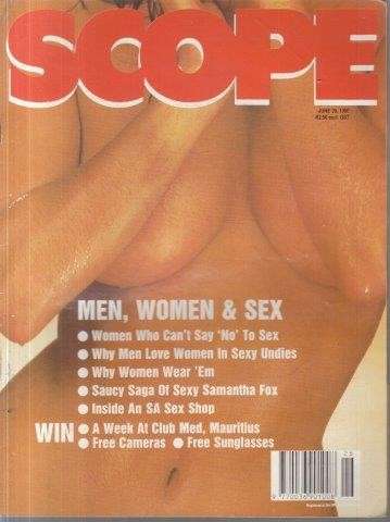30 x Scope Magazines  June 29, 1990 Vol. 25 No 13 (includes centre-fold) - SCOPE Magazine
