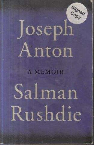 Joseph Anton. A Memoir (Hardcover) - Rushdie, Salman