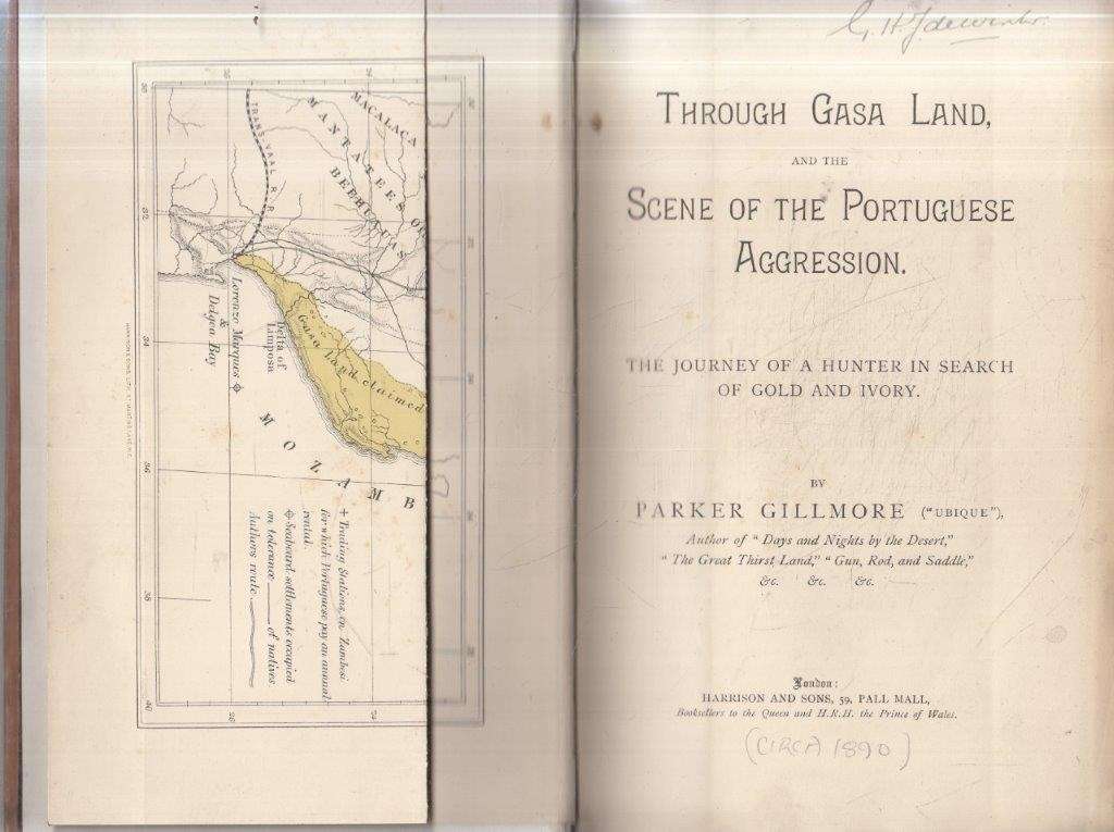 Through Gasa Land and the Scene of Portuguese Aggression - Gillmore, Parker
