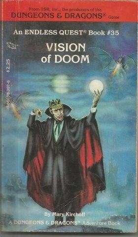 Endless Quest 35 - Vision of Doom (Choose Your Own Adventure D&D) - Blashfield, Jean