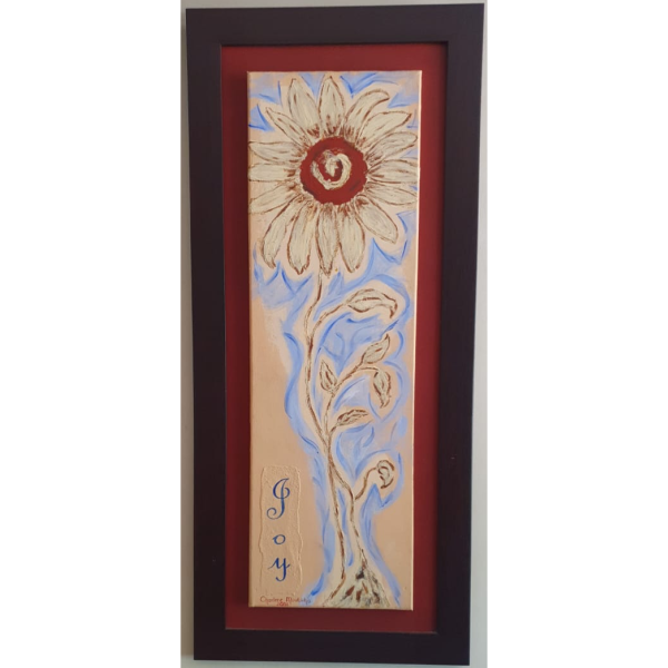 Framed Oil Painting - Joy