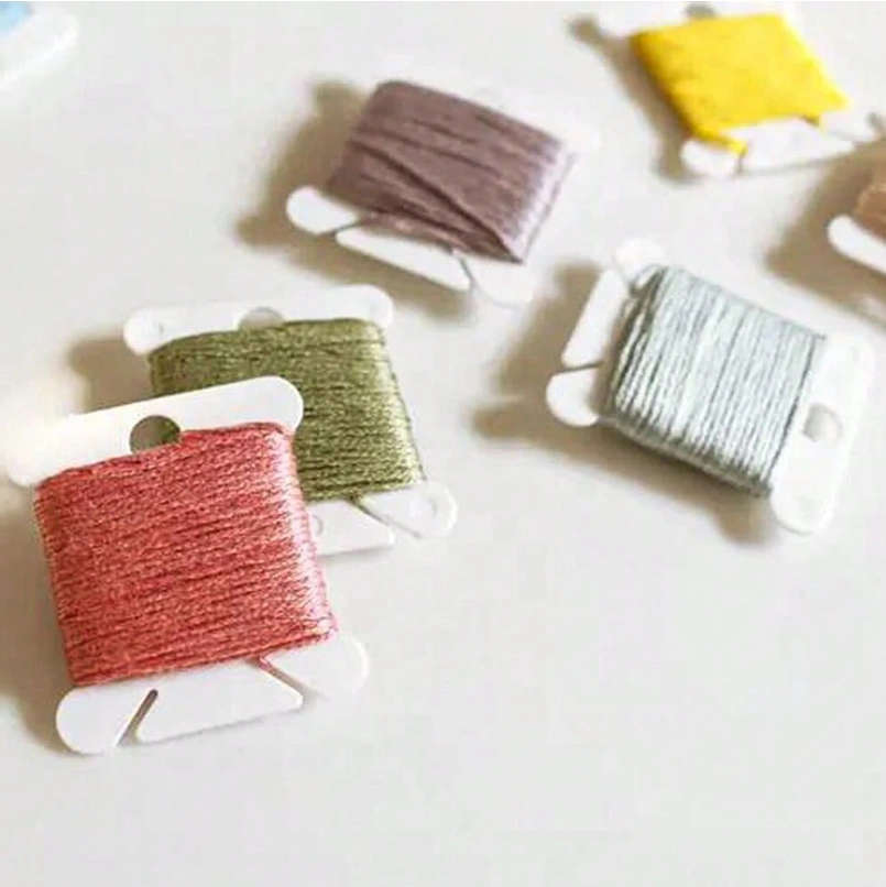 100pcs Plastic Floss Bobbins