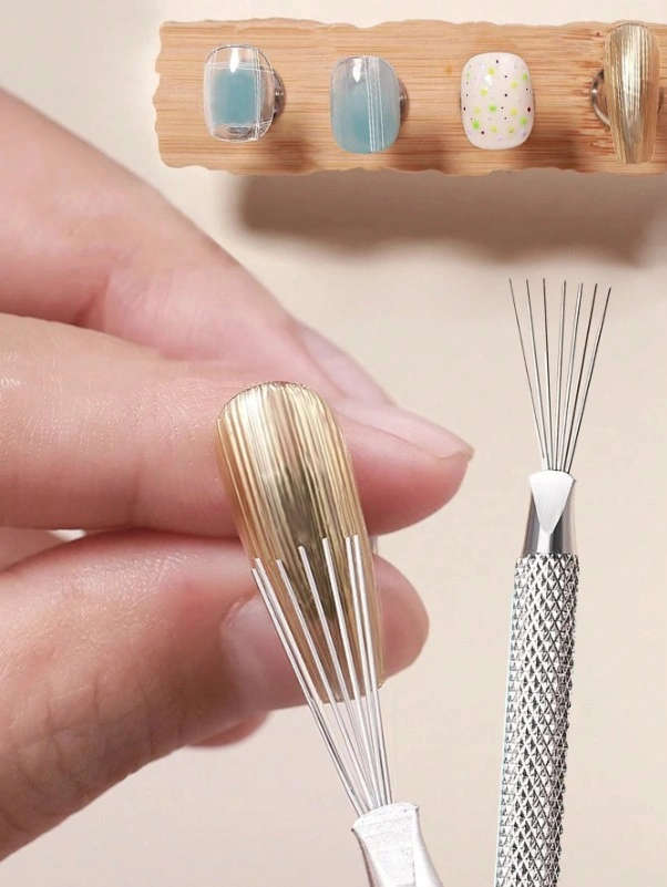 1pc Nail Texture Brush