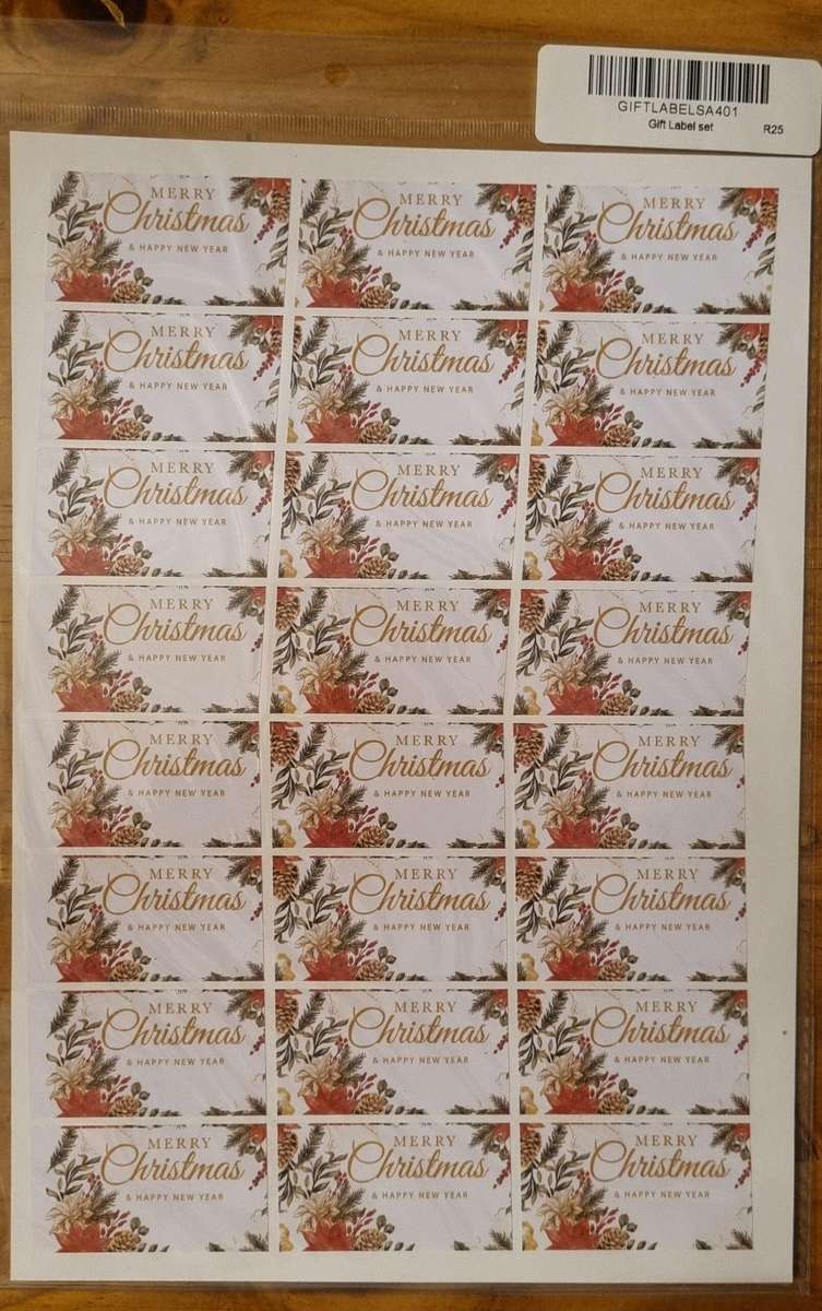 Christmas Stickers option 2