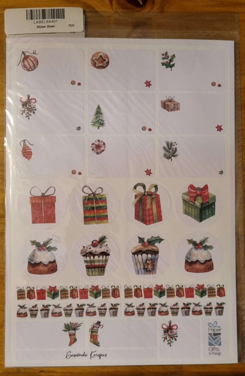 Christmas Stickers option 1