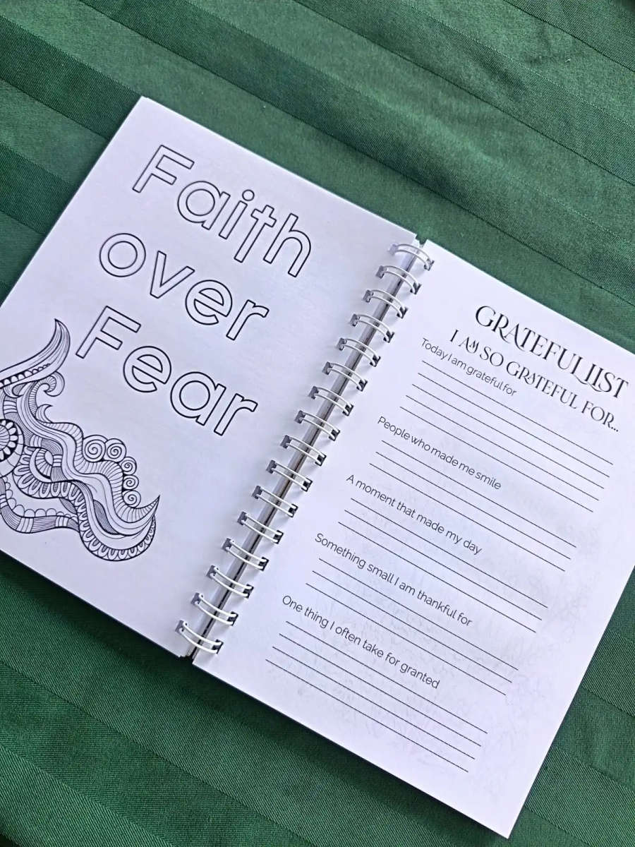 Personalised Gratitude Journal A5  Mindfulness & Self-Care