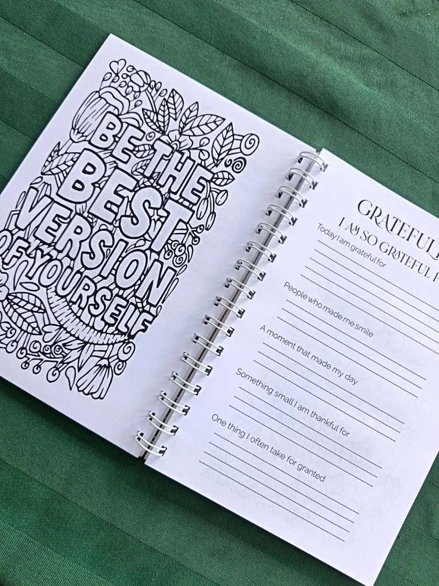 Personalised Gratitude Journal A5  Mindfulness & Self-Care