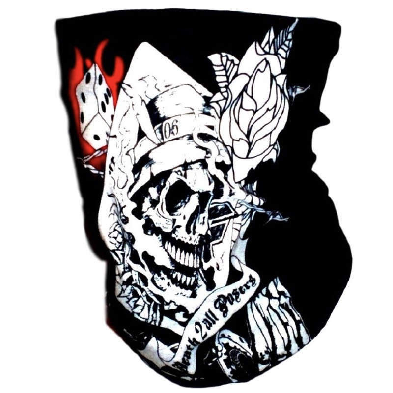 Death to all Posers Face Mask (Blue Water Gear) - Xcite Baits