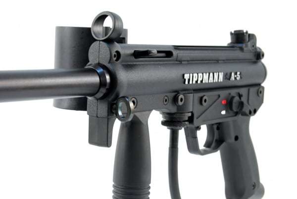 Tippmann A-5 with Response Trigger .68 Caliber Paintball Marker
