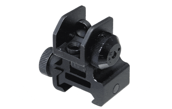 UTG Sporting Type Flip-Up Rear Sight with Windage Adjuster