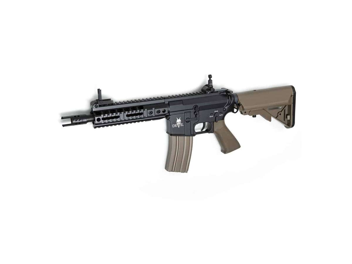 ASG PL M15 Devil CQB 7 Inch Tan Airsoft Rifle