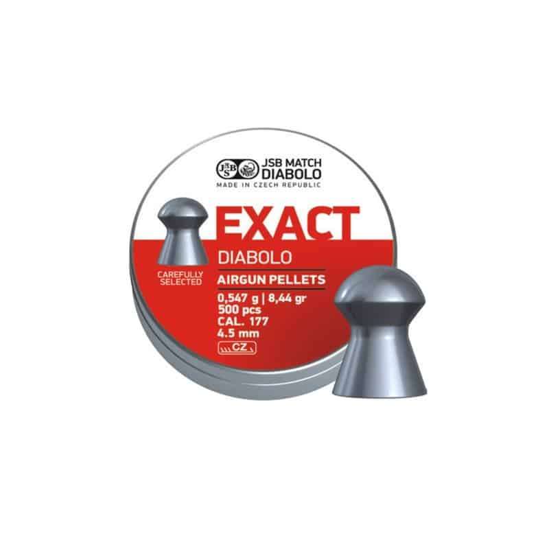 JSB MATCH DIABOLO EXACT 4.5MM 546237 500 PIECES