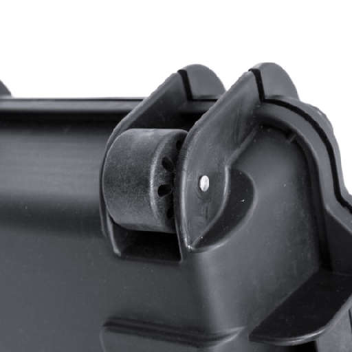 Nuprol Xl Hard Case  Black (Wave Foam) NHC-03-BLK