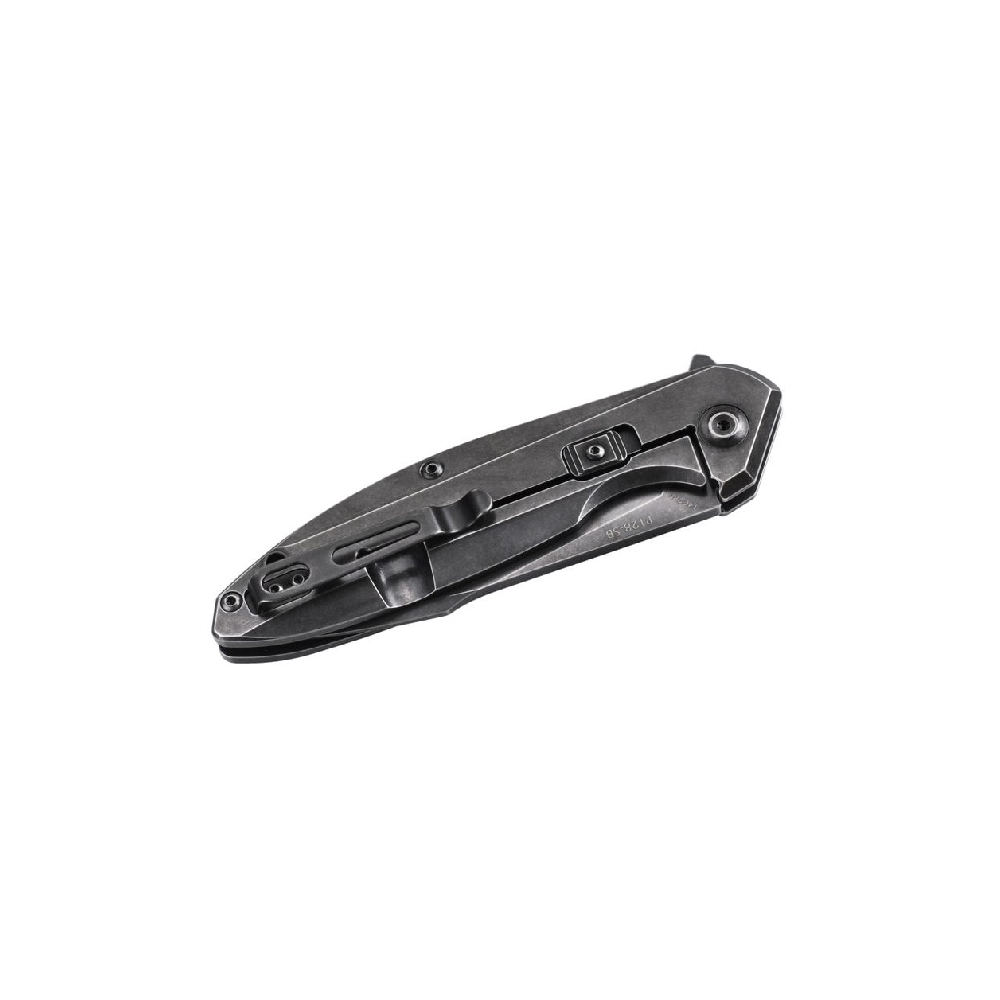 Ruike Blackwashed Finish Pocket Knife- P128-SB