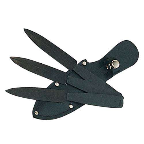3 Pcs Throwing Knife Set W/Sheath - 3401