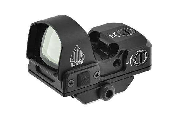 UTG Reflex Micro Dot Green 4 MOA Single Dot Adaptive Base SCP-RDM20G
