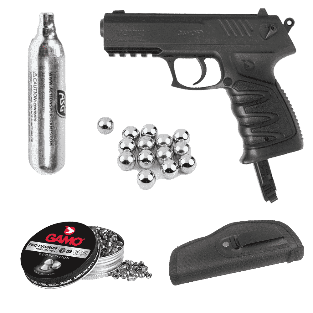 Pellet Dual Air Pistol 4.5mm Combo