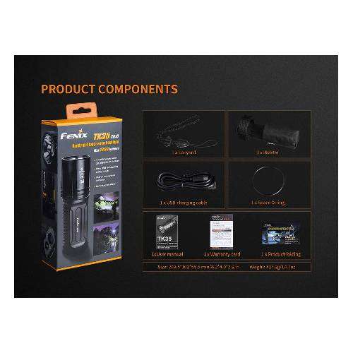 Fenix TK35 Flashlight  2018 Edition
