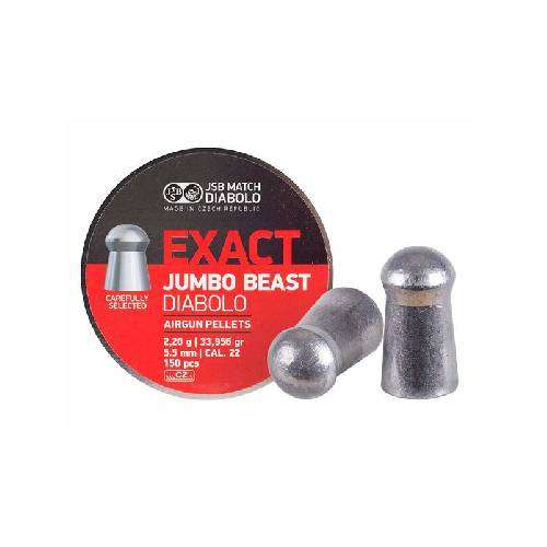 JSB Exact Jumbo Beast Pellets 5.5m 150CT-JSB-546387
