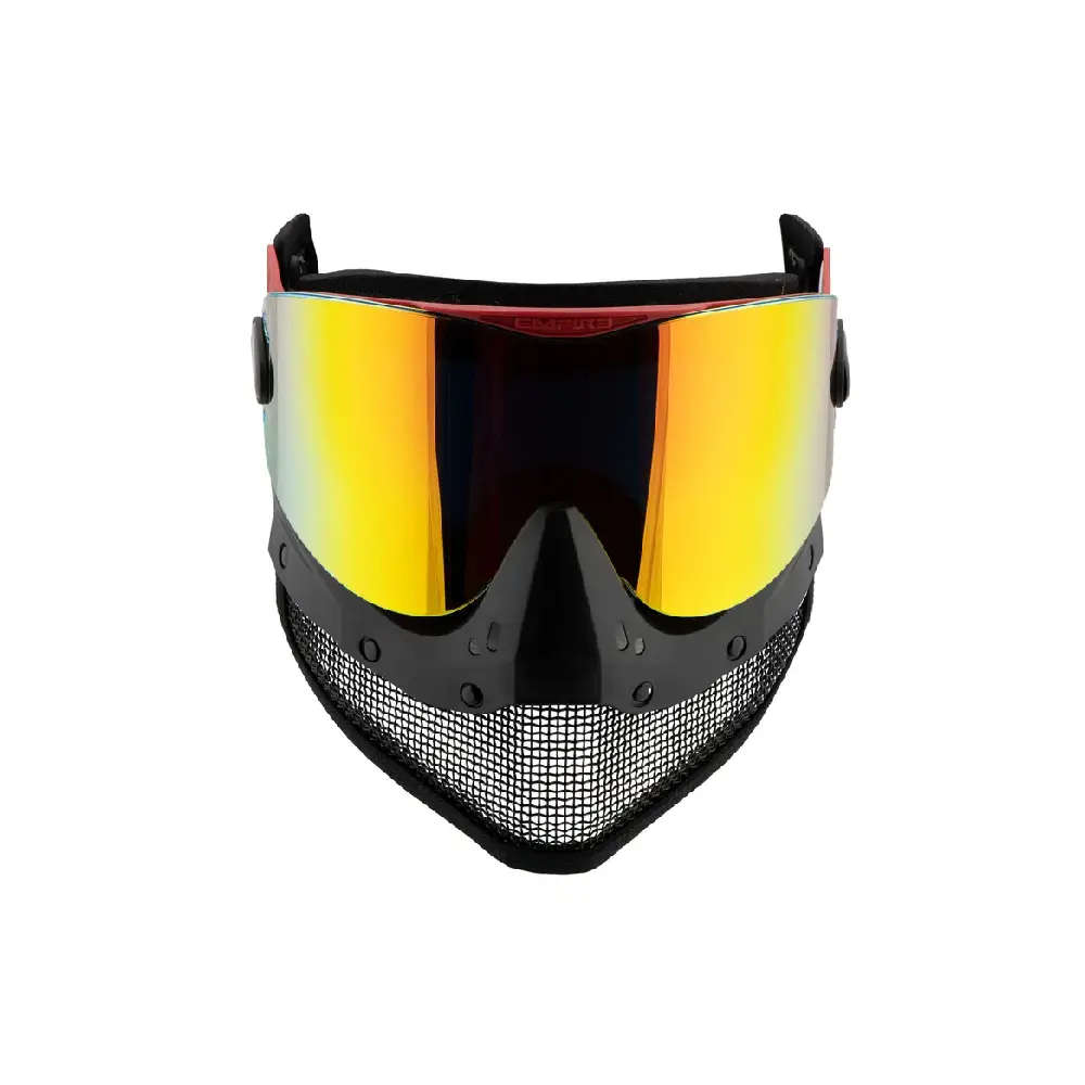 Empire Airsoft Goggle E-Mesh Red - Thermal Mirror Fire