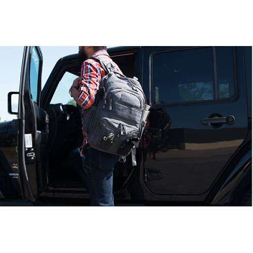 Utg Overbound Pack 600d Nylon 12"X6"X18" - Pvc-p836gm