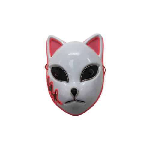 DEMON SLAYER LIGHT UP MASK - PINK