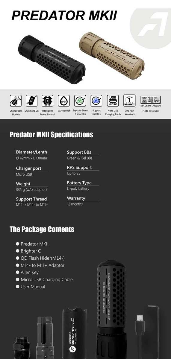 Acetech Tracer Unit Blaster