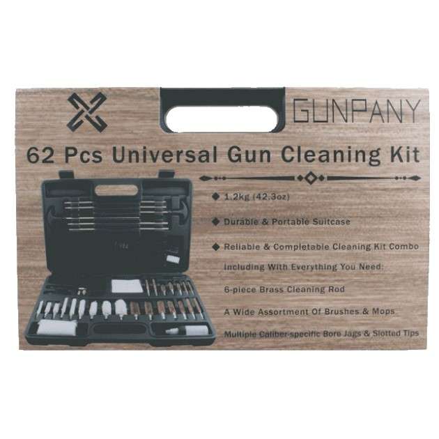 Vector Optics SCCK-20 62 Pcs Universal Gun Cleaning Kit