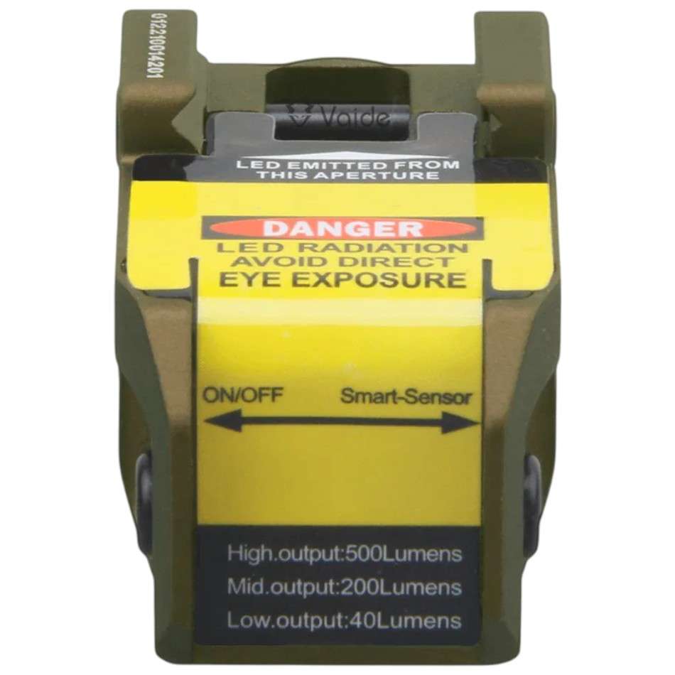 VECTOR OPTICS VAPL-02 VAIDE SCRAPPER SUBCOMPACT PISTOL FLASHLIGHT FDE