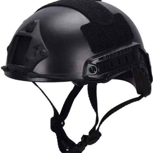 Fas tactical helmet black (for pilot mask)