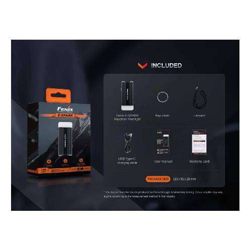 Fenix E-Spark LED Flashlight