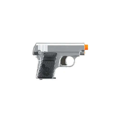 HFC Colt .25 Green Gas Airsoft Pistol - Silver HG-107S